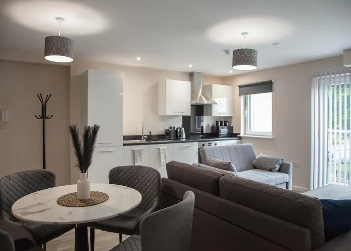 Modern 2Bd Apartment In Manchester City